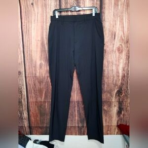 Fabletics Mens Classic Black Dress Pants Size 29×34 NWT